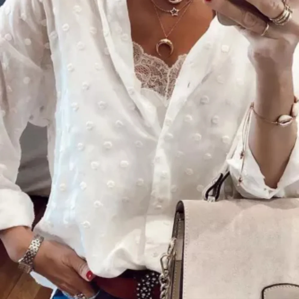 New long sleeved Swiss dot top - Picture 4 of 12